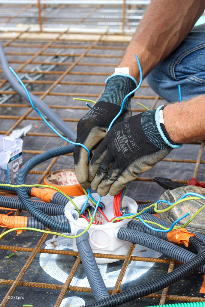 électricité générale Montpellier chantier