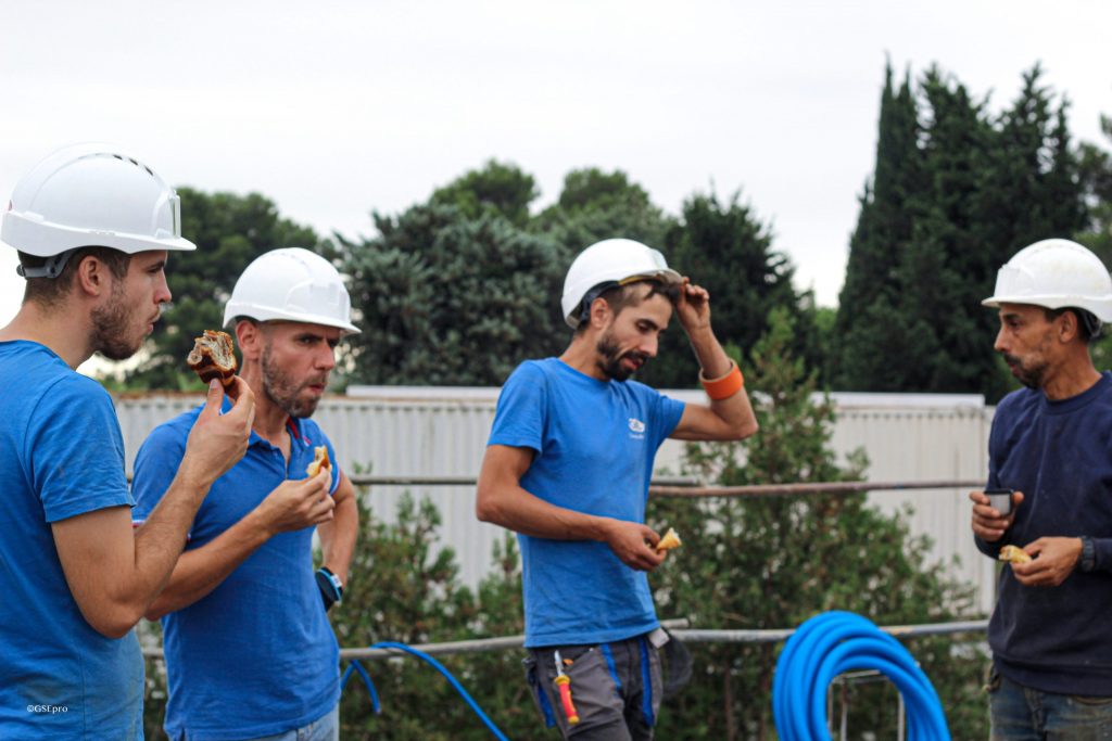 électricité générale Montpellier chantier